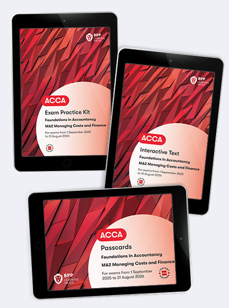 Managing Costs and Finances MA2