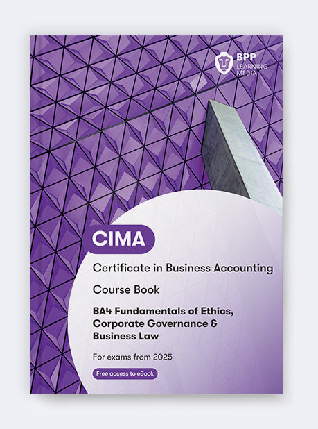 BA4 Fundamentals of Ethics, Corporate Governance and Business Law