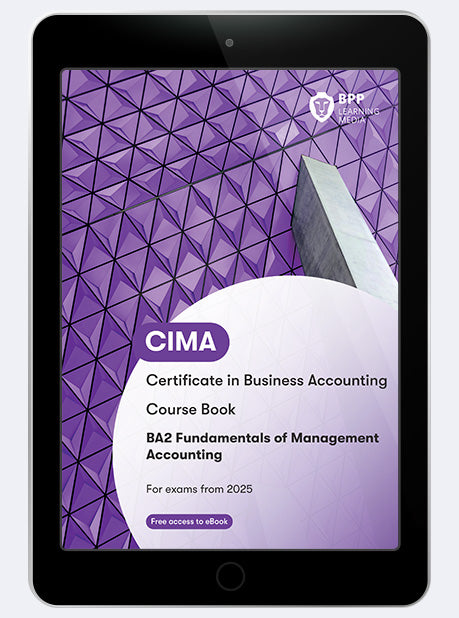 BA2 Fundamentals of Management Accounting