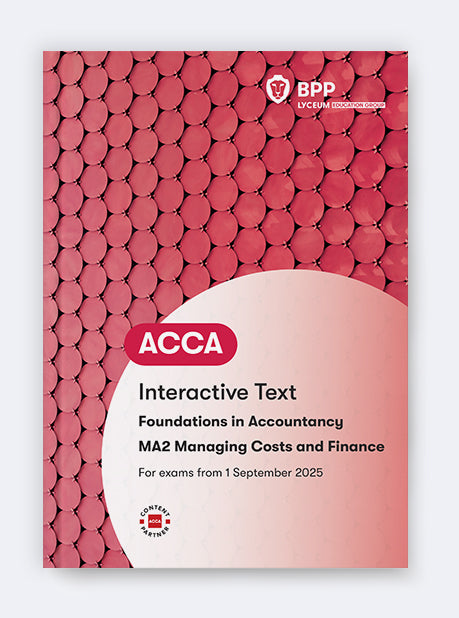 Managing Costs and Finances MA2