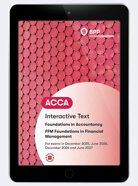 Foundations in Financial Management FFM